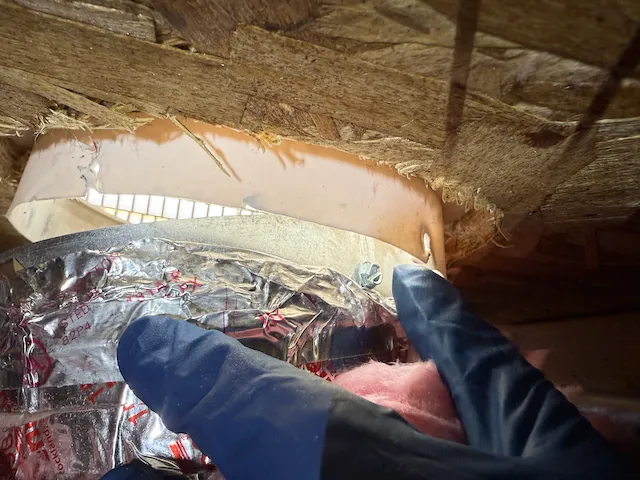 detached duct top